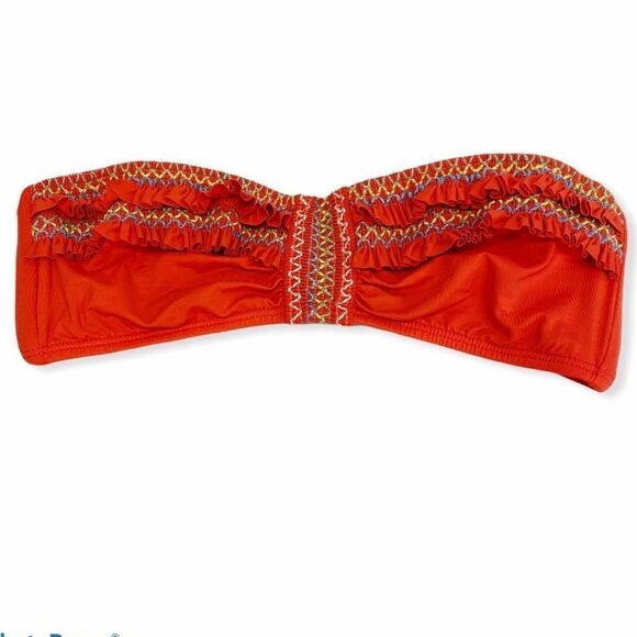 Lucky Brand Bimini Fever Bandeau Swim Top size Med - Picture 1 of 8